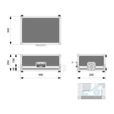 PAHC-VR400UHD Roland VR-400UHD用ハードケース
