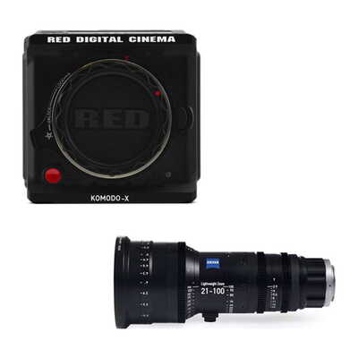 KOMODO-X (Normal) (Black) フジヤカメラセット LWZ.3 21-100mm/T2.9-3.9 EF/Feet