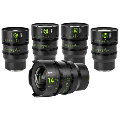 ATHENA PRIME LENS 5本セット E-Mount(NO DROP IN FILTER) (14/25/35/50/85mm)(アウトレット)