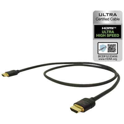 ウルトラハイスピード HDMI ケーブル 1m HDM01U