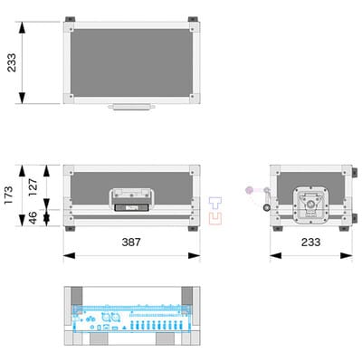 Roland V-1-4K用ハードケース PAHC-V14KHD