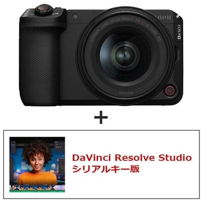 EOS R6V RF20-50mm F4 L IS USM PZ レンズキット フジヤカメラセット DaVinci Resolve Studio（2026年6月下旬発売予定）