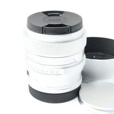 50mm F2 DG | Contemporary Lマウント シルバー