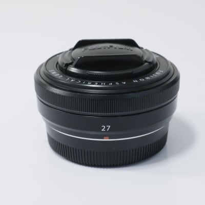 フジノンレンズ XF27mmF2.8 ブラック