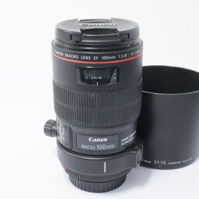 EF 100mm F2.8 L マクロ IS USM + 三脚座