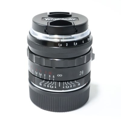 NOKTON Vintage Line 28mmF1.5 Aspherical Type II ブラックペイント