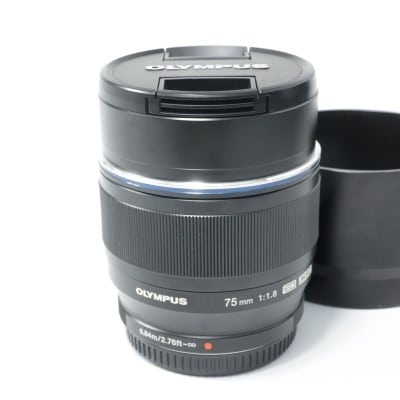 M.ZUIKO DIGITAL ED 75mm F1.8 ブラック