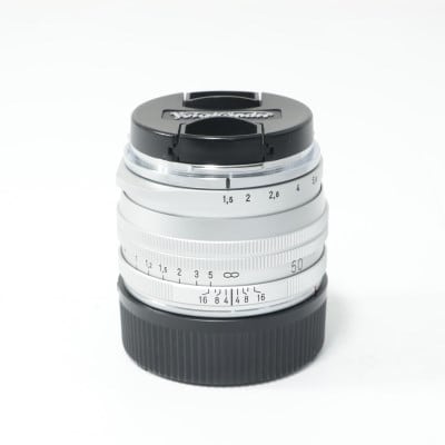 NOKTON vintage line 50mm F1.5 Aspherical Ⅱ VM シルバー MC