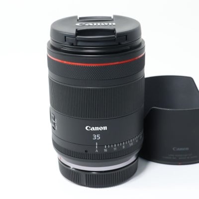 【ほぼ未使用】Canon RFレンズ 35mm&50mm セットにて キヤノン RF レンズ 同じデザインで展開 – mono-logue