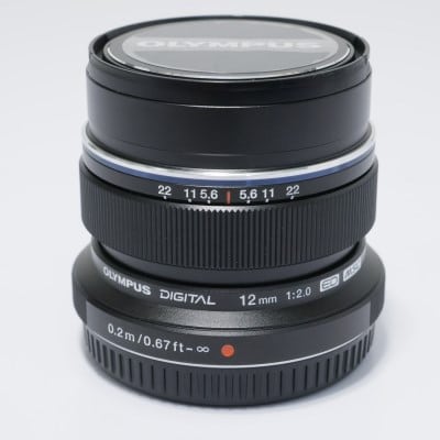 M.ZUIKO DIGITAL ED 12mm F2.0 ブラック