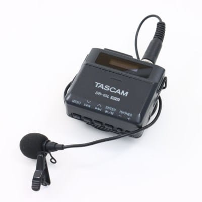 DR-10L Pro [32-Bit Float Field Recorder and Lavalier Mic]