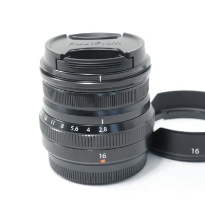フジノンレンズ XF16mmF2.8 R WR ブラック