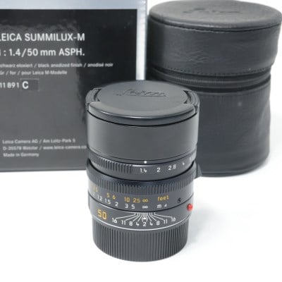 ズミルックス M 50mm F1.4 ASPH. ブラック 6bit