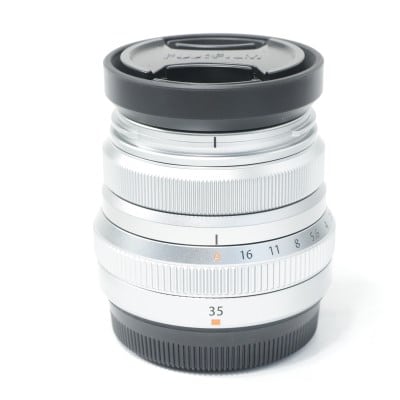 フジノンレンズ XF35mmF2 R WR シルバー