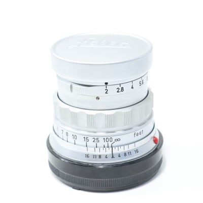 ズミクロン M 50mm F2 初期型 シルバー