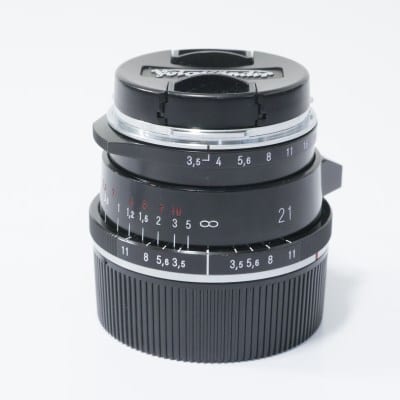 COLOR-SKOPAR Vintage Line 21mm F3.5 Aspherical TypeII VM ブラックペイント