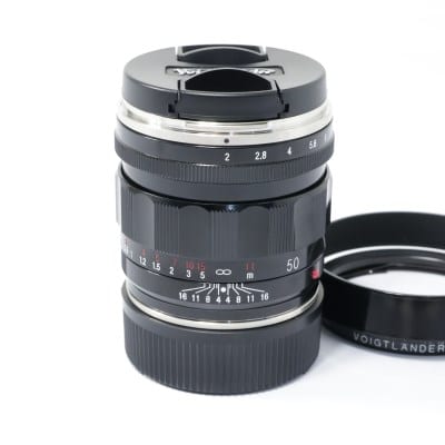 APO-LANTHAR 50mm F2 Aspherical VM ブラックペイント フジヤカメラ80周年記念モデル