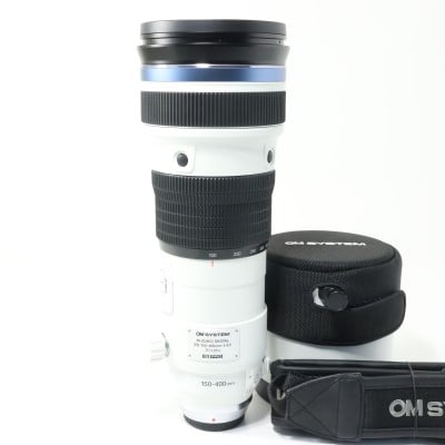 OM SYSTEM M.ZUIKO DIGITAL ED 150-400mm F4.5 TC1.25x IS PRO ホワイト