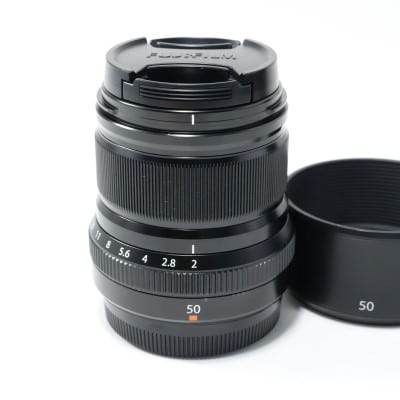 フジノンレンズ XF50mmF2 R WR ブラック
