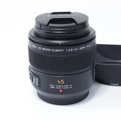 LEICA DG MACRO-ELMARIT 45mm/F2.8 ASPH./MEGA O.I.S. H-ES045
