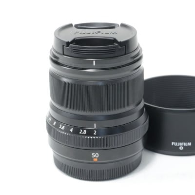 フジノンレンズ XF50mmF2 R WR ブラック