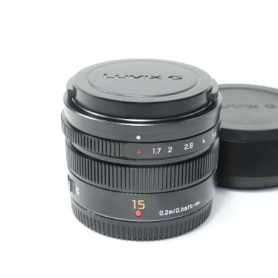 LEICA DG SUMMILUX 15mm/F1.7 ASPH. ブラック H-X015-K