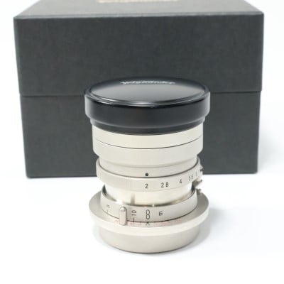 HELIAR 50mm F2 ニッケル仕上げ