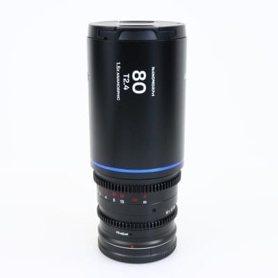 LAO0526 [Nanomorph 80mm T2.4 1.5x Cine Blue ソニーE]