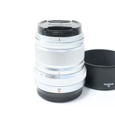 フジノンレンズ XF50mmF2 R WR シルバー