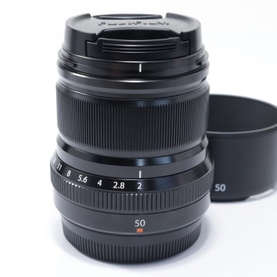 フジノンレンズ XF50mmF2 R WR ブラック