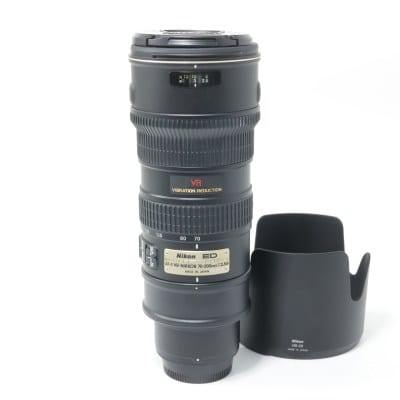 AF-S VR Zoom-Nikkor ED 70-200mm F2.8G IF ブラック