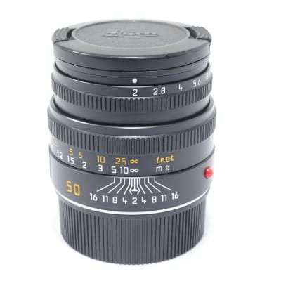 ズミクロン M 50mm F2 ブラック 6bit 11826 (11826C)
