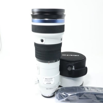 OM SYSTEM M.ZUIKO DIGITAL ED 150-400mm F4.5 TC1.25x IS PRO ホワイト
