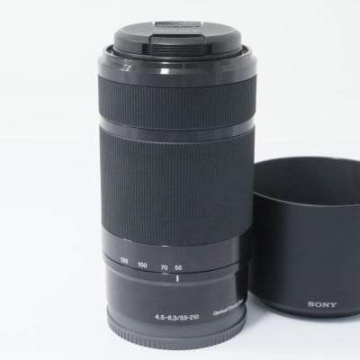 SONY E 55-210mm F4.5-6.3 OSS ブラック SEL55210B AB-ランク 中古
