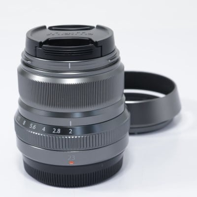 フジノンレンズ XF 23mm F2 R WR グラファイト