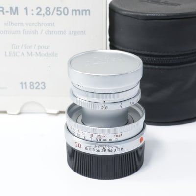 エルマー M 50mm F2.8 新型 シルバー