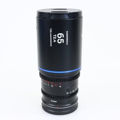 LAO0502 [Nanomorph 65mm T2.4 1.5x Cine Blue ソニーE]