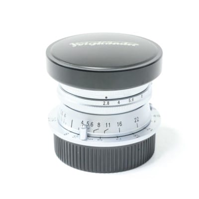 COLOR-SKOPAR 28mm F2.8 Aspherical L(L39) シルバー