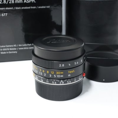 ライカ エルマリートM f2.8/28mm ASPH. ブラック 11677