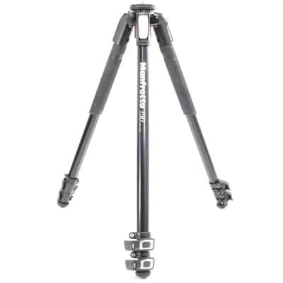 Manfrotto - Manfrotto MT190XPRO3 ＋ MHXPRO-3WG 中古美品 Manfrotto MT190XPRO3 Aluminum Tripod with MHXPRO-3W 3-Way