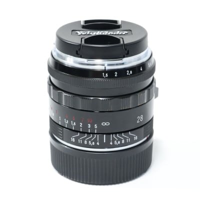 NOKTON Vintage Line 28mmF1.5 Aspherical Type II ブラックペイント