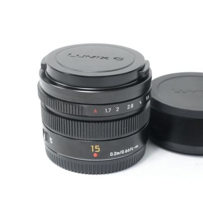 LEICA DG SUMMILUX 15mm/F1.7 ASPH. ブラック H-X015-K