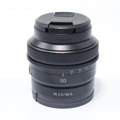 SONY FE 50mm F2.5 G SEL50F25G ABランク 中古｜フジヤカメラ