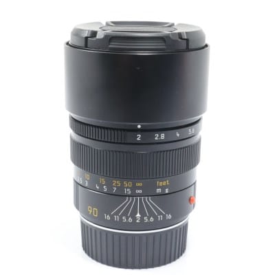 ズミクロン M 90mm F2 Ver.4 ブラック E55