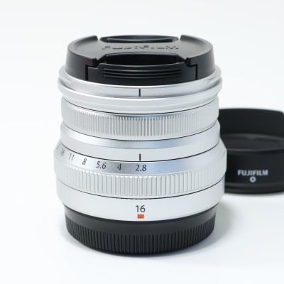 フジノンレンズ XF16mmF2.8 R WR シルバー