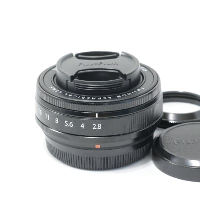 富士フイルム フジノンレンズ XF23mmF2.8 R WR ブラック ABランク 中古