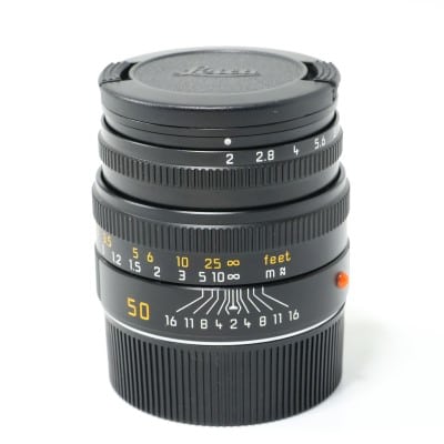 ズミクロン M 50mm F2 Ver.3 ブラック