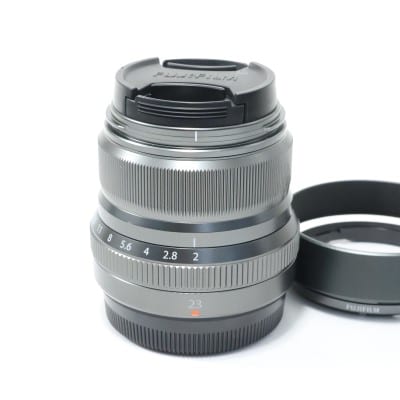 フジノンレンズ XF 23mm F2 R WR グラファイト