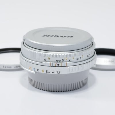 Ai Nikkor 45mm F2.8P シルバー