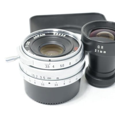 GR LENS 21mm F3.5 シルバー